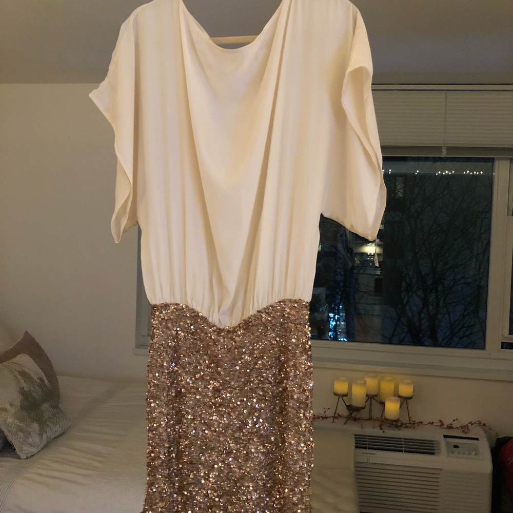 Parker silk and sequin party dress!